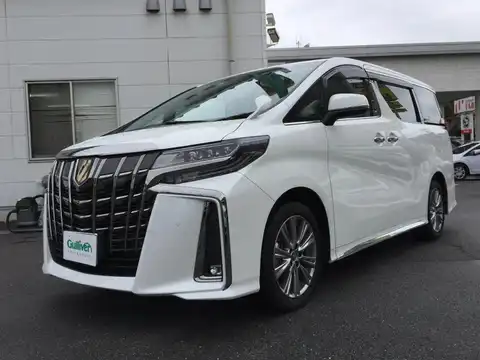 カタログ画像：アルファード （ALPHARD） ２．５Ｓ タイプゴールド 2020年5月 3BA-AGH35W 2500cc ホワイトパールクリスタルシャインorラグジュアリーホワイトパールクリスタルシャインガラスフレーク 燃費10.6km / l フロント