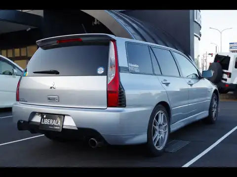 カタログ画像：ランサーワゴン （LANCER WAGON） エボリューションＧＴ－Ａ 2005年9月 GH-CT9W 2000cc クールシルバーメタリック バック