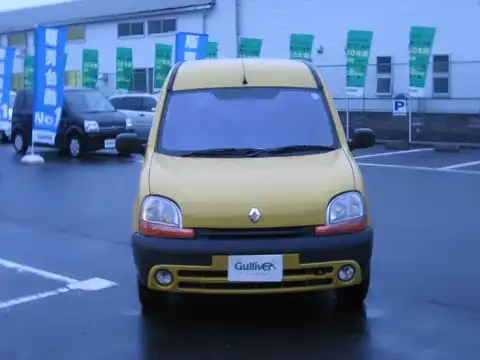 カタログ画像：カングー （KANGOO） １．４ 2002年3月 GF-KCK7J 1400cc レモン・イエロー フロント