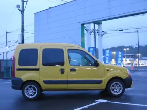 カタログ画像：カングー （KANGOO） １．４ 2002年3月 GF-KCK7J 1400cc レモン・イエロー 外装