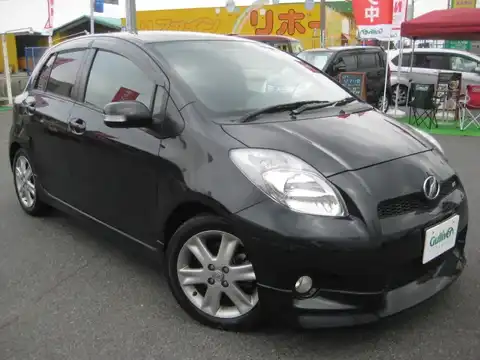 カタログ画像：ヴィッツ （VITZ） ＲＳ 2009年8月 DBA-SCP90 1300cc ブラックマイカ 燃費20.0km / l メイン（その他）