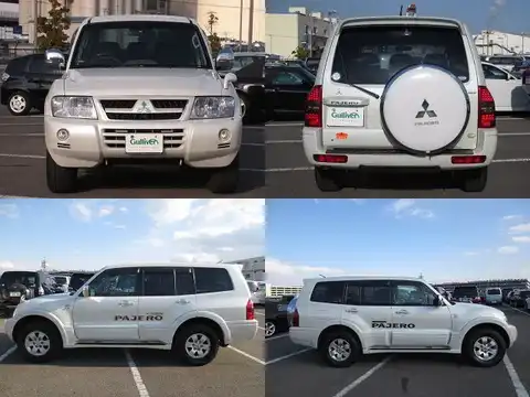 カタログ画像：パジェロ （PAJERO） ロング エクシード－Ⅰ 2005年1月 LA-V73W 3000cc ウォームホワイトパール 外装