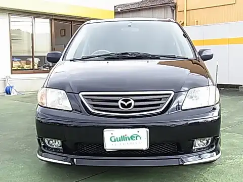 カタログ画像：ＭＰＶ （MPV） ジャイブ＆ジュークシリーズ（アーバンブレイク－Ｓ） 2001年10月 GF-LWEW 2000cc ブラックマイカ 燃費9.6km / l フロント