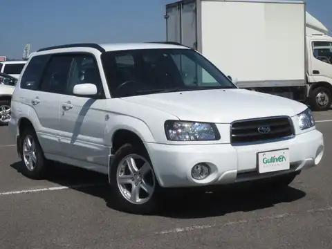 カタログ画像：フォレスター （FORESTER） Ｘ２０ タフパッケージ 2004年8月 TA-SG5 2000cc ピュアホワイト 燃費13.6km / l メイン（その他）