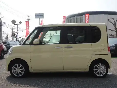 カタログ画像：タント （TANTO） Ｇ 2011年6月 DBA-L375S 660cc コットンアイボリー 燃費22.5km / l 外装