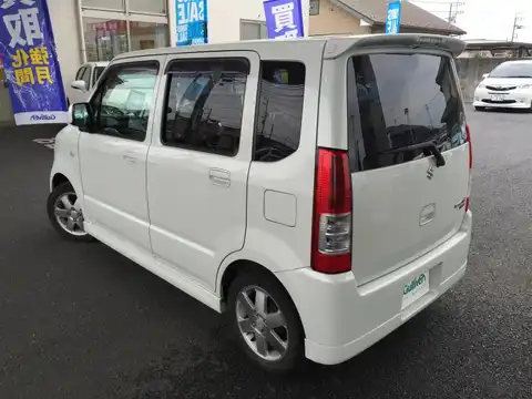 カタログ画像：ワゴンＲ （WAGON R） ＦＸリミテッドⅡ 2004年6月 CBA-MH21S 660cc パールホワイト 燃費18.8km / l バック