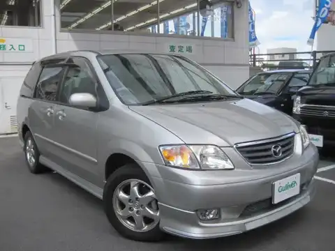 カタログ画像：ＭＰＶ （MPV） スポーツ 2000年8月 GF-LW5W 2500cc サンライトシルバーメタリック 燃費8.3km / l メイン（その他）