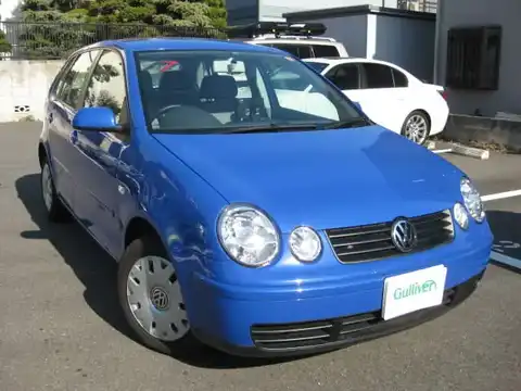 カタログ画像：ポロ （POLO） ４ドア 2004年10月 GH-9NBKY 1400cc ジャズブルーパールエフェクト 燃費14.2km / l メイン（その他）