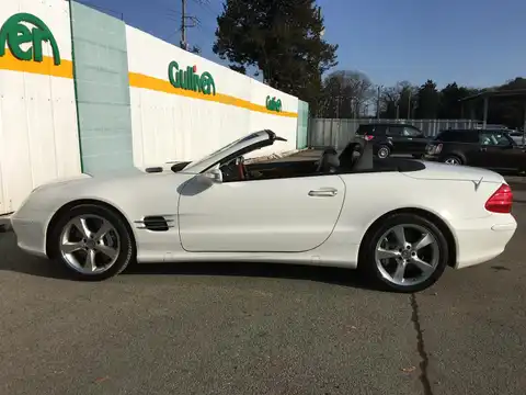 カタログ画像：ＳＬ （SL） ＳＬ６００ 2004年4月 GH-230476 5500cc アラバスターホワイト（Ｓ） 燃費5.8km / l 外装