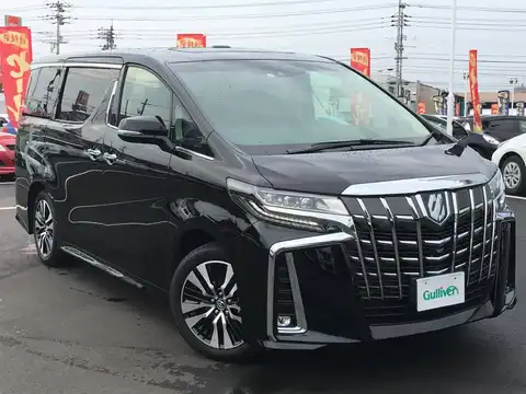 カタログ画像：アルファード （ALPHARD） ３．５ＳＣ 2019年10月 DBA-GGH30W 3500cc ブラック 燃費10.8km / l メイン（その他）