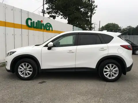 カタログ画像：ＣＸ－５ （CX-5） ２０Ｓ 2012年9月 DBA-KEEAW 2000cc クリスタルホワイトパールマイカ 燃費15.6km / l 外装