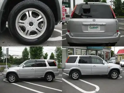 カタログ画像：ＣＲ－Ｖ （CR-V） フルマーク・ナビオ 2000年5月 GF-RD1 2000cc シグネットシルバー・メタリック 燃費11.6km / l 外装