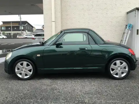 カタログ画像：コペン （COPEN） ファーストアニバーサリーエディション 2003年7月 LA-L880K 660cc ＤＣ・ダークグリーンマイカ 燃費18.0km / l 外装