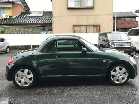 カタログ画像：コペン （COPEN） ファーストアニバーサリーエディション 2003年7月 LA-L880K 660cc ＤＣ・ダークグリーンマイカ 燃費18.0km / l 外装