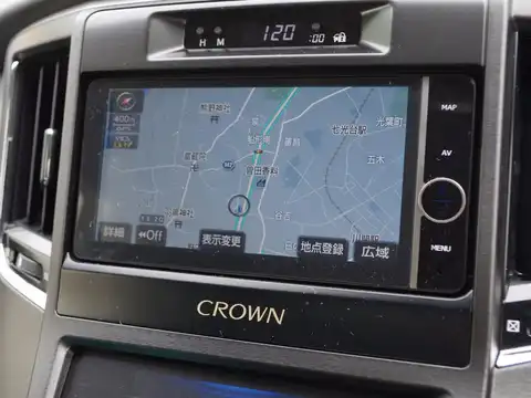 カタログ画像：クラウン （CROWN） アスリート 2014年4月 DBA-GRS210 2500cc プレシャスシルバー 燃費11.4km / l 内装