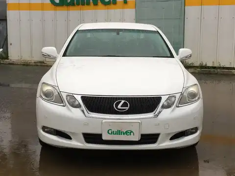 カタログ画像：ＧＳ （GS） ＧＳ３５０ バージョンＩ 2009年9月 DBA-GRS191 3500cc ホワイトパールクリスタルシャインorフロスティパールマイカ 燃費10.0km / l フロント