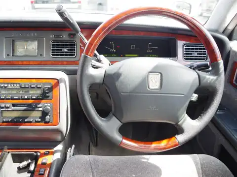 カタログ画像：センチュリー （CENTURY） ＣＮＧ車 コラムシフト 2003年1月 TA-GZG50（改） 5000cc 神威（かむい）エターナルブラック 燃費8.7km / l 内装