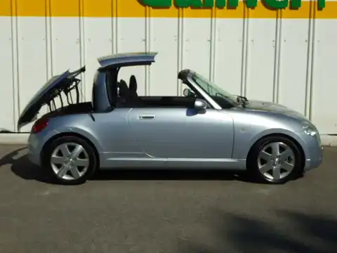 カタログ画像：コペン （COPEN） アクティブトップ 2004年6月 ABA-L880K 660cc ＤＣ・スチールグレーメタリック 燃費15.2km / l 外装