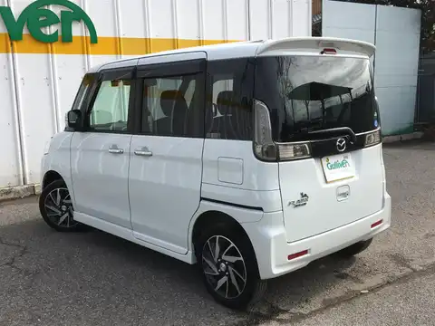 カタログ画像：フレアワゴンカスタムスタイル （FLAIR WAGON CUSTOM STYEL） ＸＳ 2017年1月 DAA-MM42S 660cc クリスタルホワイトパール 燃費29.0km / l バック