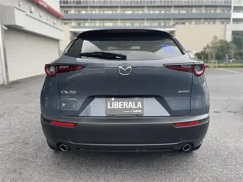 カタログ画像：ＣＸ－３０ （CX-30） ＸＤ ブラックトーンエディション 2023年10月 3DA-DM8R 1800cc ジェットブラックマイカ 燃費18.7km / l バック