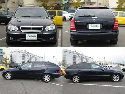 カタログ画像：Ｃクラスステーションワゴン （C-CLASS STATIONWAGON） Ｃ２００コンプレッサー ステーションワゴン 2006年3月 DBA-203242 1800cc タンザナイトブルー（Ｍ） 燃費11.4km / l 外装