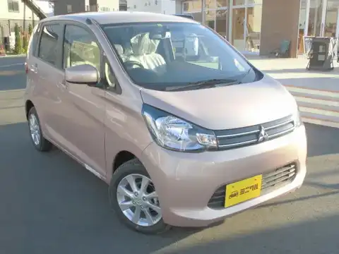 カタログ画像：ｅＫワゴン （EK WAGON） Ｇ 2013年6月 DBA-B11W 660cc サクラピンクメタリック 燃費22.6km / l メイン（その他）