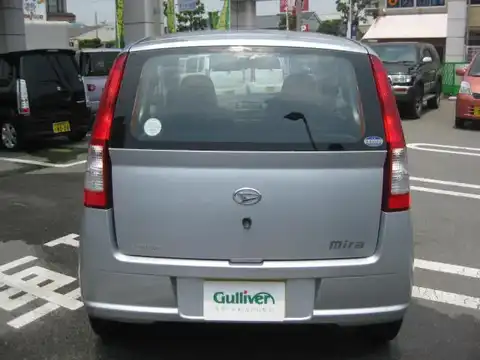 カタログ画像：ミラ （MIRA） Ｌ 2004年4月 TA-L260S 660cc ブライトシルバーメタリック 燃費19.0km / l バック