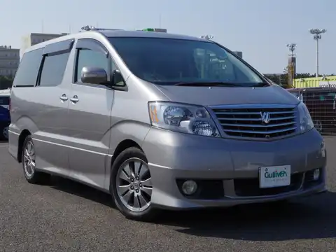 カタログ画像：アルファードＶ （ALPHARD V） ＭＳ 2002年5月 TA-MNH15W 3000cc グレーマイカメタリック 燃費8.6km / l メイン（その他）