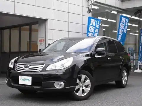 カタログ画像：レガシィアウトバック （LEGACY OUTBACK） ３．６Ｒ ＳＩクルーズ 2009年5月 DBA-BRF 3600cc クリスタルブラック・シリカ 燃費10.0km / l 外装