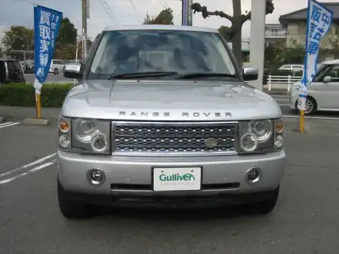 カタログ画像：レンジローバー （RANGE ROVER） ヴォーグ 2007年7月 ABA-LM44 4400cc ゼルマット・シルバー（メタリック） 燃費6.0km / l フロント