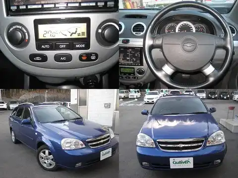 カタログ画像：シボレーオプトラ （CHEVROLET OPTRA） ワゴン 2006年1月 GH-NA35Z 2000cc インペリアルブルーメタリック 燃費8.0km / l 外装