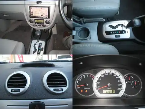 カタログ画像：シボレーオプトラ （CHEVROLET OPTRA） ワゴンＬＴ 2005年2月 GH-NA35Z 2000cc インペリアルブルーメタリック 燃費8.0km / l 内装