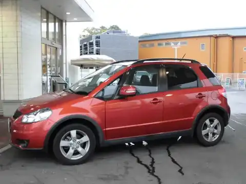 カタログ画像：ＳＸ４ （SX4） １．５ＸＧ 2009年5月 DBA-YA11S 1500cc サンライトカッパーパールメタリック２ 燃費16.4km / l 外装