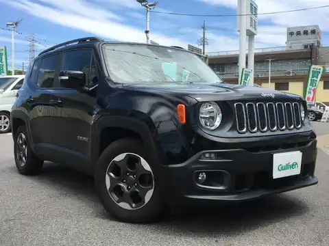 カタログ画像：ジープ・レネゲード （JEEP RENEGADE） ロンジチュード 2018年2月 ABA-BU14 1400cc ブラッククリアコート 燃費15.5km / l メイン（その他）