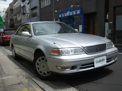 カタログ画像：マークII （MARK II） グランデ 1997年8月 E-GX100 2000cc シルバーメタリック 燃費11.6km / l メイン（その他）