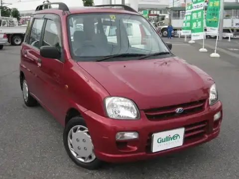 カタログ画像：プレオ （PLEO） Ｌ 2000年10月 TA-RA1 660cc ローズレッド・マイカ 燃費18.0km / l メイン（その他）