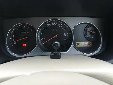 カタログ画像：ブルーバードシルフィ （BLUEBIRD SYLPHY） ２０Ｓ 2007年5月 DBA-KG11 2000cc ホワイトパール（３Ｐ） 燃費16.0km / l 内装