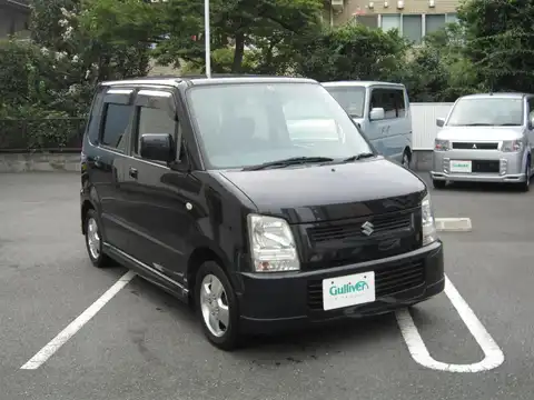 カタログ画像：ワゴンＲ （WAGON R） ＦＳ 2003年9月 LA-MH21S 660cc ブルーイッシュブラックパール３ 燃費18.6km / l メイン（その他）