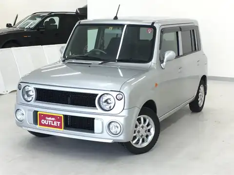 カタログ画像：アルトラパン （ALTO LAPIN） ＳＳ 2006年4月 TA-HE21S 660cc シルキーシルバーメタリック 燃費18.8km / l 外装