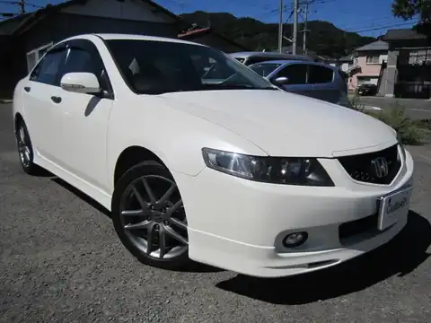 カタログ画像：アコード （ACCORD） ユーロＲ 2005年11月 ABA-CL7 2000cc プレミアムホワイト・パール 燃費11.8km / l メイン（その他）