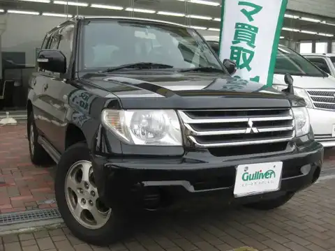 カタログ画像：パジェロイオ （PAJERO IO） アクティブフィールドエディション１．８ナビ 2005年1月 TA-H76W 1800cc ディープブラックマイカ メイン（その他）