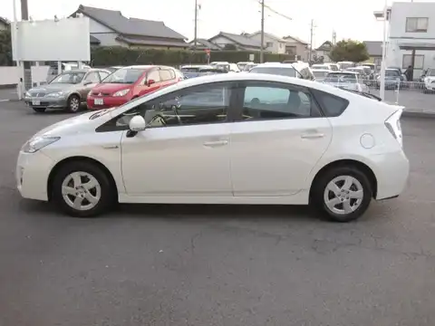 カタログ画像：プリウス （PRIUS） Ｇ 2009年5月 DAA-ZVW30 1800cc ホワイトパールクリスタルシャイン 燃費30.4km / l 外装