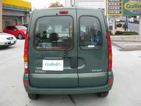 カタログ画像：カングー （KANGOO） １．６ 2007年1月 GH-KCK4M 1600cc ジヴェルニー・グリーンＭ バック