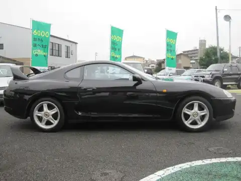 カタログ画像：スープラ （SUPRA） ＲＺ 1993年5月 E-JZA80 3000cc ブラック 燃費8.2km / l 外装