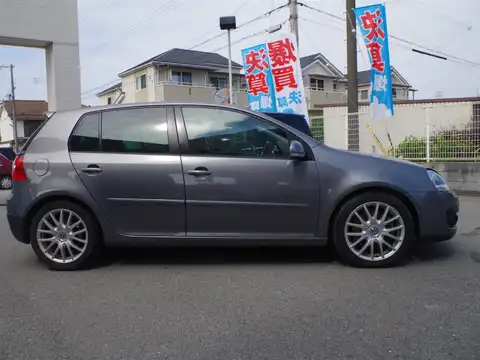 カタログ画像：ゴルフ （GOLF） ＧＴ ＴＳＩ 2009年1月 ABA-1KBLG 1400cc ユナイテッドグレーメタリックorブルーグラファイトパールエフェクト 燃費14.0km / l 外装