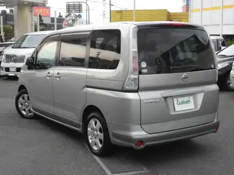 カタログ画像：セレナ （SERENA） ２０ＲＳ 2005年12月 DBA-NC25 2000cc ダイヤモンドシルバー（Ｍ） 燃費12.0km / l バック