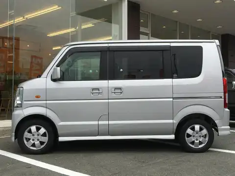 カタログ画像：エブリイワゴン （EVERY WAGON） ＰＺターボ 2005年8月 ABA-DA64W 660cc シルキーシルバーメタリック 燃費15.0km / l 外装