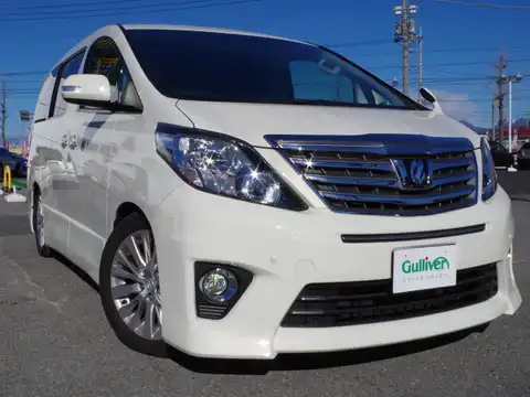 カタログ画像：アルファード （ALPHARD） ２４０Ｓ Ｃパッケージ 2014年4月 DBA-ANH20W 2400cc ゴールドパールクリスタルシャイン 燃費10.8km / l メイン（その他）