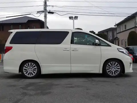 カタログ画像：アルファード （ALPHARD） ２４０Ｓ Ｃパッケージ 2011年11月 DBA-ANH20W 2400cc ゴールドパールクリスタルシャイン 燃費10.8km / l 外装