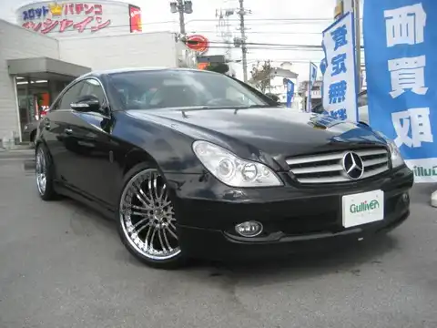 カタログ画像：ＣＬＳクラス （CLS-CLASS） ＣＬＳ５００ 2005年2月 CBA-219375 5000cc エメラルドブラック（Ｍ）orオブシディアンブラック（Ｍ） 燃費7.0km / l メイン（その他）